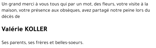 Valérie KOLLER