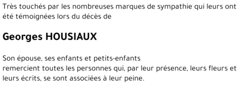 Georges HOUSIAUX