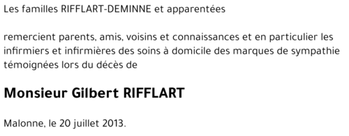 Gilbert RIFFLART