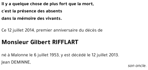 Gilbert RIFFLART