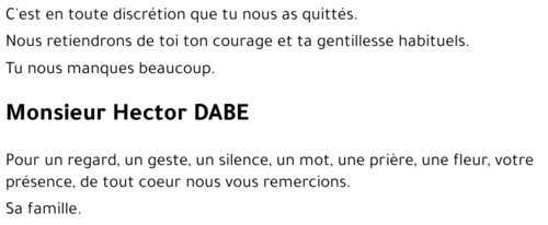 Hector DABE
