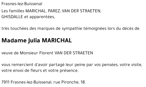 Julia MARICHAL