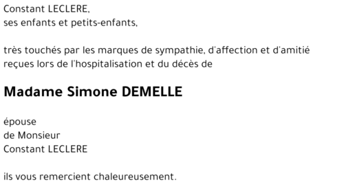 Simone DEMELLE
