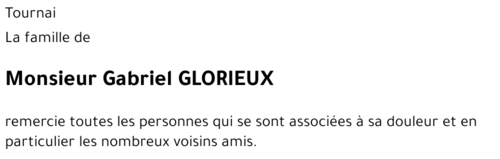 Gabriel GLORIEUX
