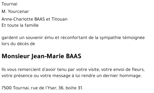 Jean-Marie BAAS