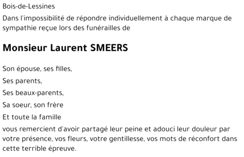 Laurent SMEERS