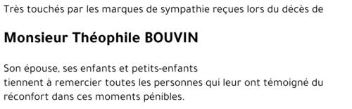 Théophile BOUVIN