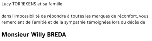 Willy BREDA