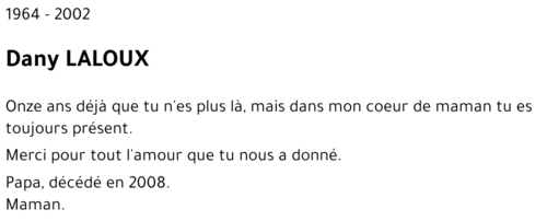 Dany LALOUX