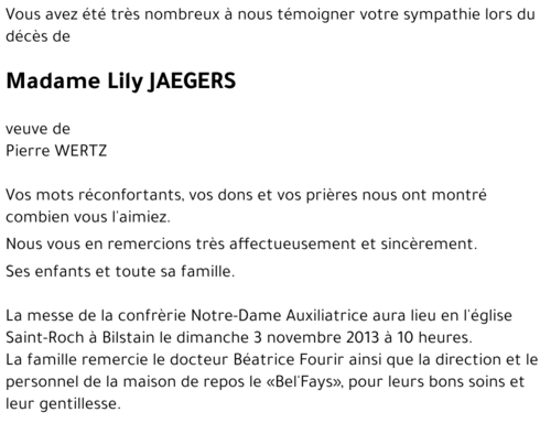 Elise JAEGERS