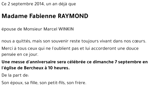 Fabienne RAYMOND