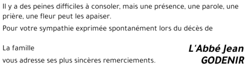 Jean GODENIR