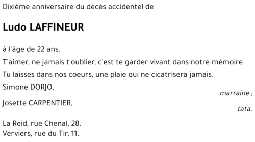 Ludo LAFFINEUR