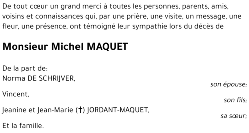 Michel MAQUET