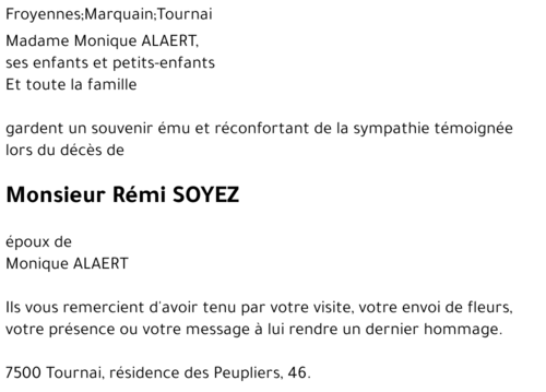 Rémi SOYEZ
