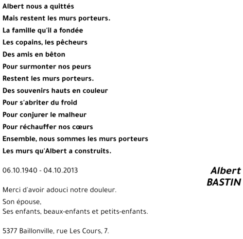 Albert BASTIN