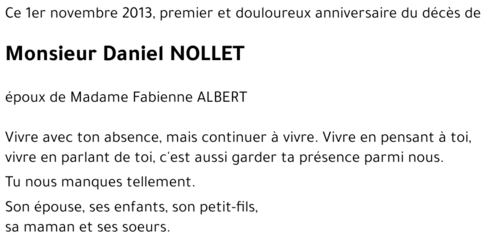 Daniel NOLLET