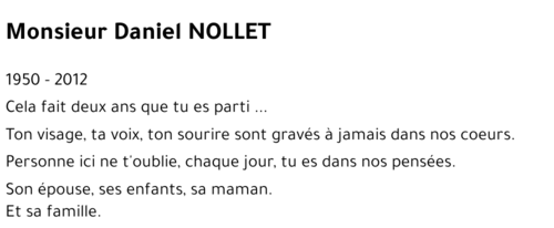 Daniel NOLLET