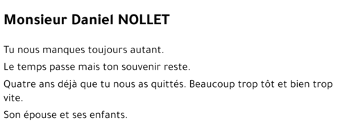 Daniel NOLLET