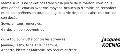 Jacques KOENIG