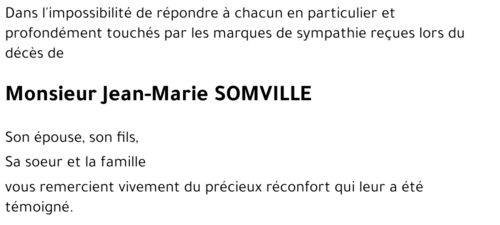 Jean-Marie SOMVILLE