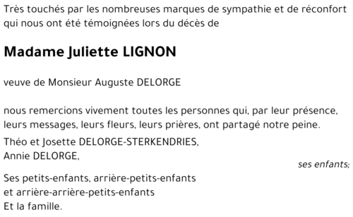 Juliette LIGNON