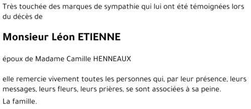 Léon ETIENNE