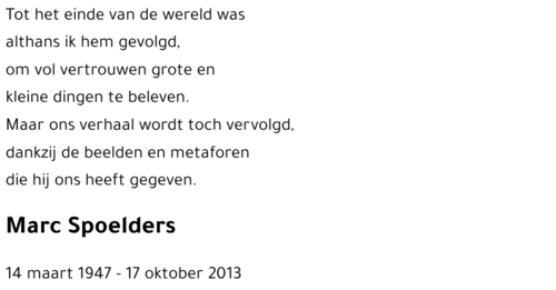 Marc SPOELDERS
