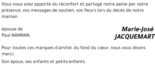 Marie-José JACQUEMART