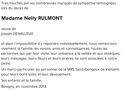 Nelly RULMONT