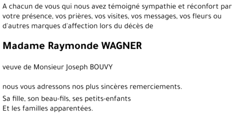 Raymonde Wagner