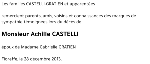 Achille CASTELLI