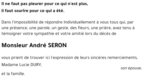 André SERON