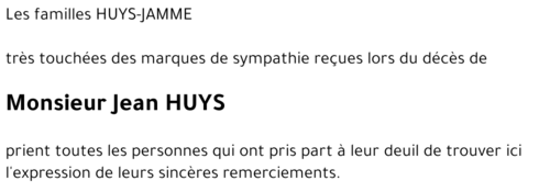 Jean HUYS