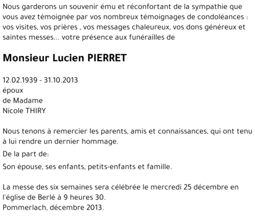 Lucien PIERRET