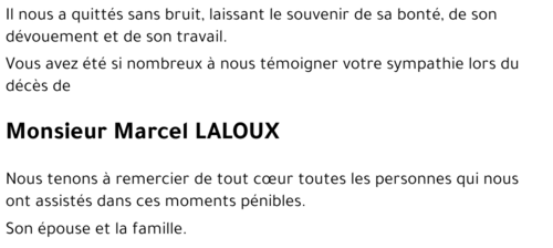 Marcel LALOUX