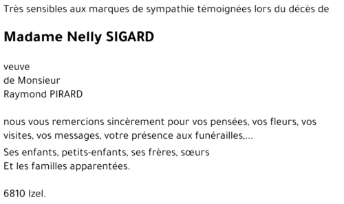 Nelly SIGARD