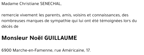 Noël GUILLAUME