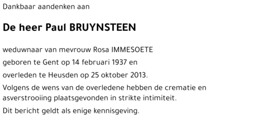 Paul BRUYNSTEEN