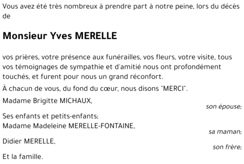 Yves MERELLE