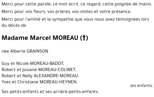 Alberte MOREAU