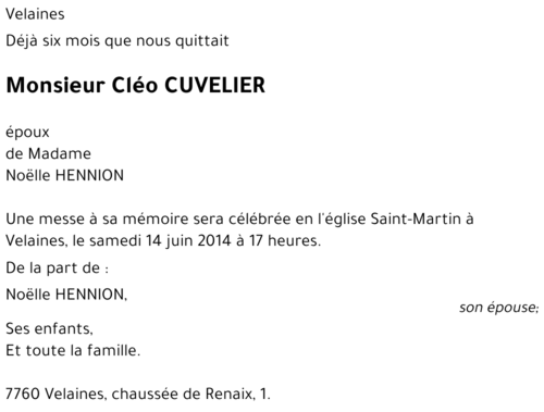 Cléo CUVELIER