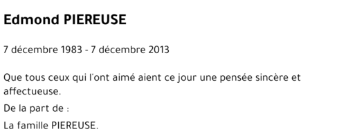 Edmond PIEREUSE