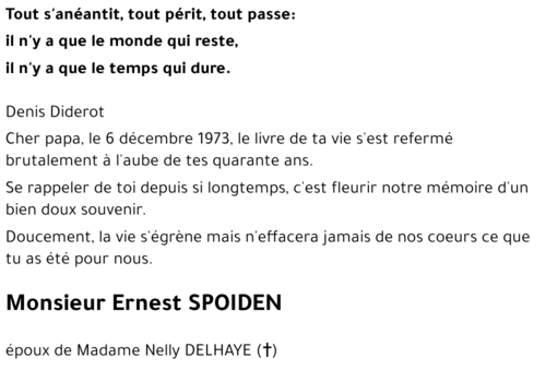 Ernest SPOIDEN