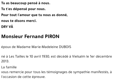 Fernand Piron