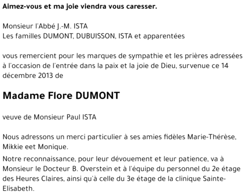 Flore DUMONT