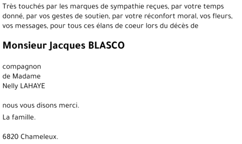 Jacques BLASCO