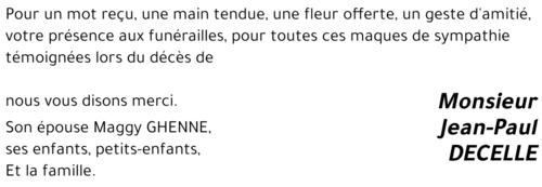 Jean-Paul DECELLE