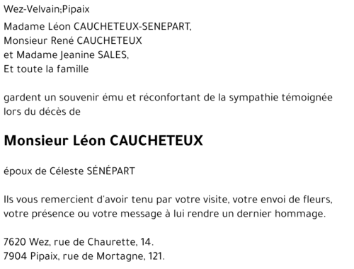 Léon CAUCHETEUX