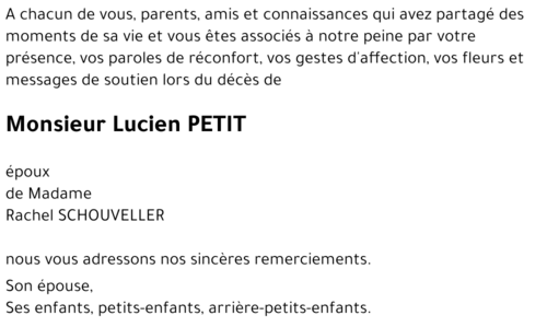 Lucien PETIT